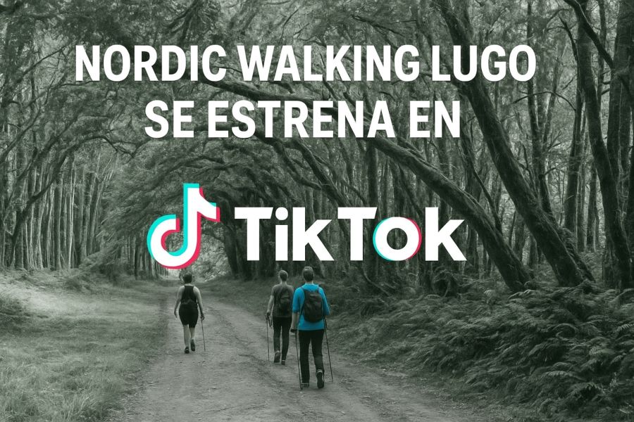 Nordic Walking Lugo se entrena en TikTok